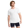 thumbnail image 4 of Jockey 3-pk. Classics V-Neck T-Shirts + Bonus Tee ,White, X-Large, 4 of 5