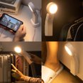 thumbnail image 3 of Luz nocturna Handy Portable USB Carga Autoadhesivo 360 Grados Lámpara giratoria Armario Cuarto de baño Herramienta de iluminación de sala de estar Elenxs HA028255-03B, 3 of 7