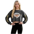 thumbnail image 2 of Gamivast Womens Graphic Tees Football Heart Game Day Print Sweatshirts Crew Neck Long Sleeve Pullover Tops Loose Fit Athletic Workout Outfits, 2 of 5