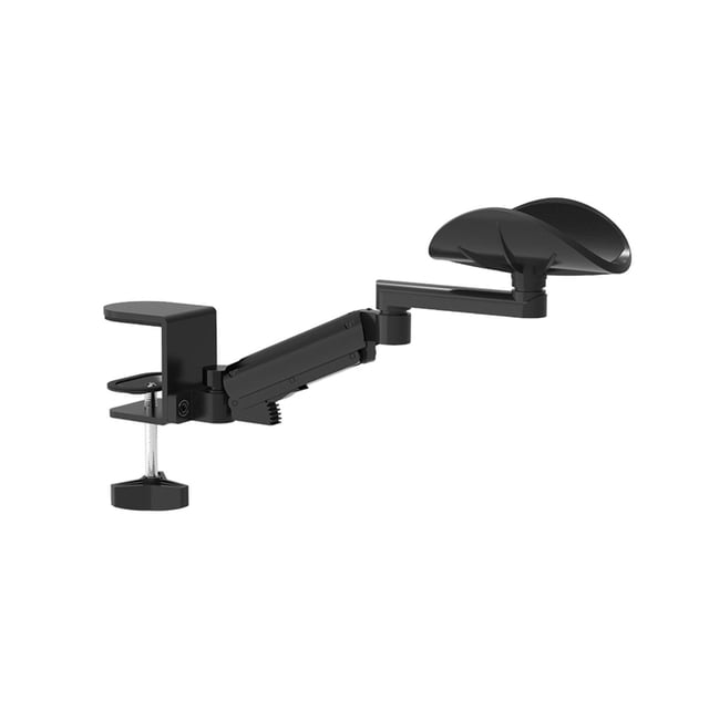 Reposabrazos extensible, reposamuñecas extensible, soporte para brazos, soporte ergonómico para codos, altura ajustable para adultos que trabajan desd