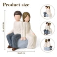 thumbnail image 6 of Hand-Painted Brother Sister Resin Figurine – Sentimental Sibling Statue for Home Decor & Meaningful Gift, 6 of 8