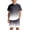czb# Black652, variant on Boys Outfits Crewneck Cool Gradient Letter Print Short Sleeve And Shorts Casual Summer Playwear For Toddlers Kids Clothes Sets,Light Green,8-9 Years