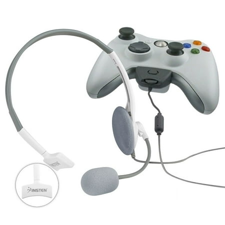 Xbox 360 Headset with Mic Xbox 360 Headphone by Insten 4-pack Gaming Headset Headphone with Mic Microphone for Xbox 360 Xbox360 Slim