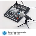 thumbnail image 5 of Samson Technologies Q2U Paquete de grabación y podcasting con micrófono dinámico USB/XLR (incluye clip para micrófono, soporte de escritorio, parabrisas y cables), plateado, 5 of 5