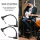 thumbnail image 5 of FOMIYES 6Ud Cable De Parche Para Guitarra Con Compacto Y Resistente De PVC Negro, 5 of 6