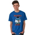 thumbnail image 4 of Wanna Lick Funny Mr. Owl Tootsie Pop Men's Graphic T Shirt Tees Brisco Brands M, 4 of 4