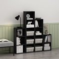 thumbnail image 4 of Furinno Luder Bookcase / Book / Storage, 2-Tier Cube, Blackwood, 4 of 5