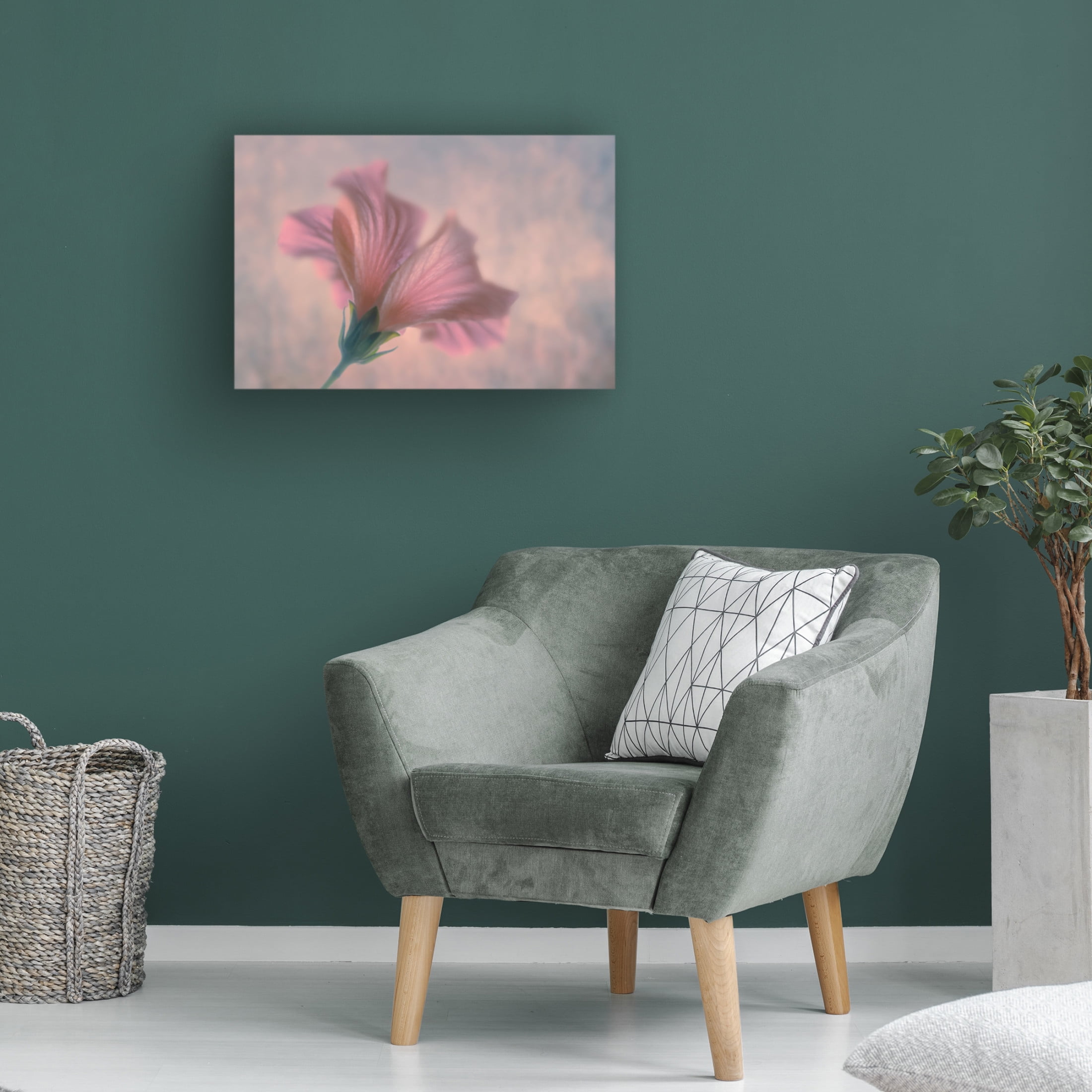 Trademark Fine Art Clear Water Dancing Canvas Wall Art