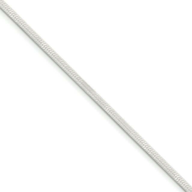 925 Sterling Silver 3mm Magic Herringbone Chain Bracelet