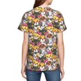 thumbnail image 7 of Wukai Cute Cat Youth Unisex Short Sleeve T-Shirt for Boys, Girls, Teens, and Kids-X-Large, 7 of 7