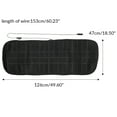 thumbnail image 5 of XUKEY Heated Car Rear Seat Cushion Back Seat Cover Universal Warmer Heating Warming Pad, 5 of 9
