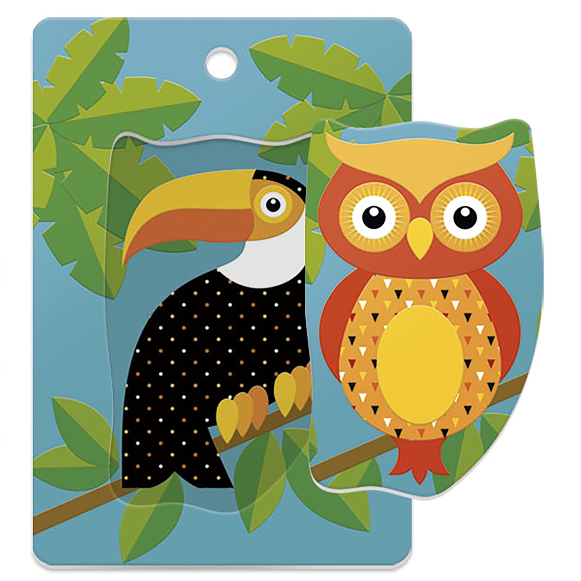 Headu: My First Art Decorations - Build Animal Hang Photos & Magnets, Mold Clay, String Beads, Tactile Crafts, Creative Dexterity Techniques, Kids 4+