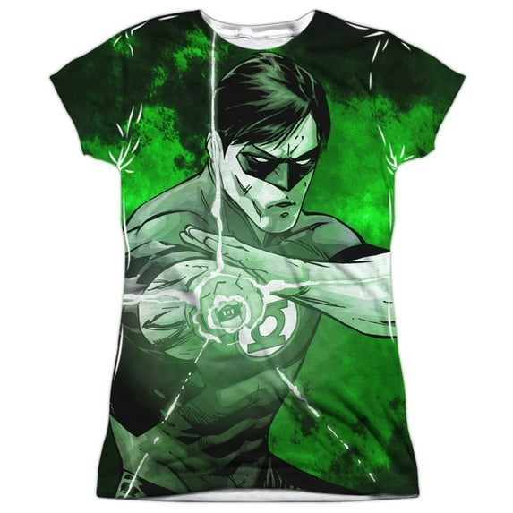 Justice League Of America Charging Girls Jr Sublimation White