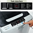 thumbnail image 6 of Costway Portable Full-Automatic Laundry Washing Machine 8.5 lbs Spin Washer W/ Drain Pump, 6 of 7
