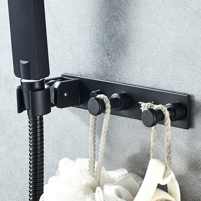 Shower Rack For Shower,Water Tap Shower Shelves With Hanging Hook Shower Hooks For Inside Shower , Stainless Steel Shower Hanger Hook For Wall, Brushed H