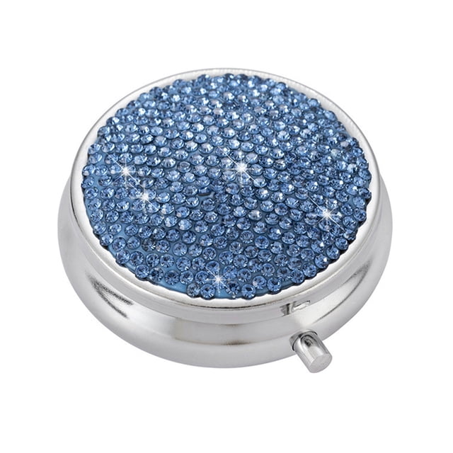 CSChome Rhinestone Box Waterproof Portable Sparkling Case Organizer Outdoor Travel Sturdy Long Lifespan Box