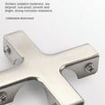 thumbnail image 4 of Glass New T-cross Aluminum Alloy L-type Reinforcement Fixing Clip Angle Corner Code Glass Clip Corner Guard 8-10MM COLD ROLLED STEEL - HALF ROUND, 4 of 8