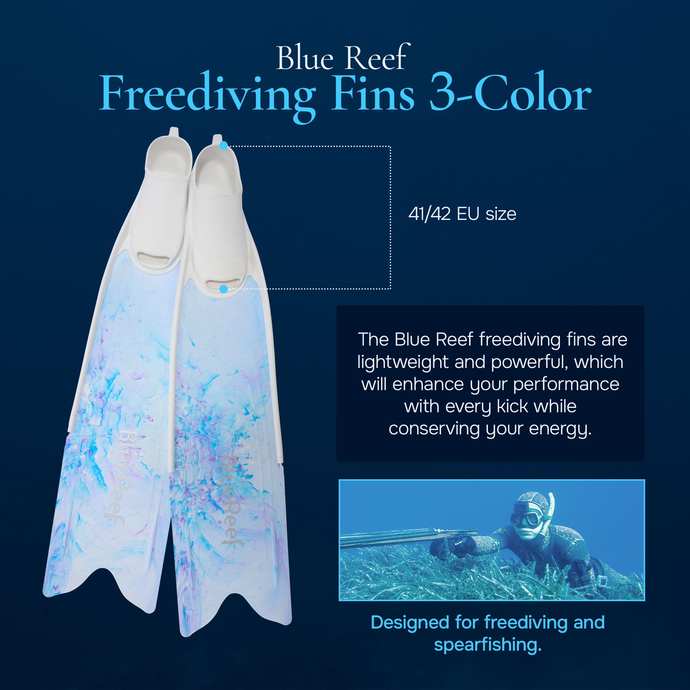 Blue Reef Freediving Fins
