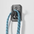 thumbnail image 4 of Danya B 4 Piece Dark Brown Cast Iron Dog Tail Wagging Wall Sculpture Utility Hook Set, 4 of 7