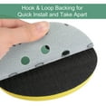 thumbnail image 5 of 25 Pack Green Film Sanding Disc 320 Grits 5-Inch 8-Hole Aluminum Oxide Abrasive Hook and Loop Backed Sandpapers, 5 of 6