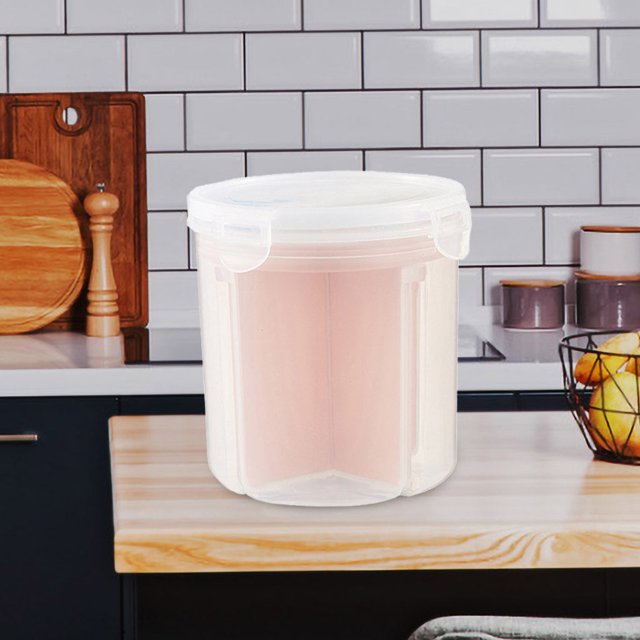 Boîte de Rangement en Plastique Transparent Boîte de Rangement pour Aliments Secs