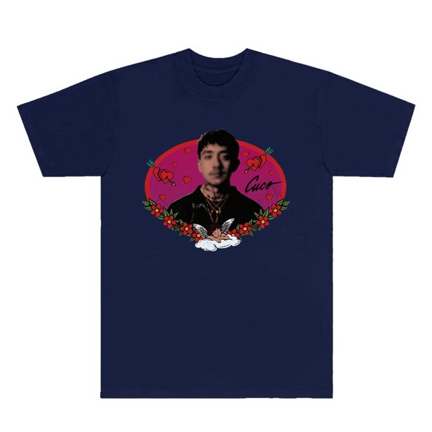 Cuco Valentines Vintage Camisetas Ridin Album Tour Merch Mujeres Hombres Moda Streetwear Camiseta de manga corta