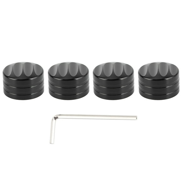 Head Bolt Cover,4pcs Motorcycle Engine Spark Engine Head Nut Covers Motorcycle Accessory Maximized Efficiency