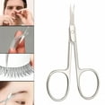 thumbnail image 3 of EXLEAF 2026 New Pointed Curved Face Design Eyebrow Scissors Trimming Fluff Scissors Beard Scissors Beauty Scissors for Eyebrow Grooming,Facial Hair Trimming,Beard Shaping,Detailed Styling., 3 of 7