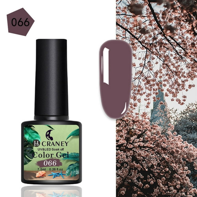 Esmalte de uñas en gel transparente para esculpir uñas, 96 colores, 7,5 ml por frasco, fototerapia removible, productos para uñas.
