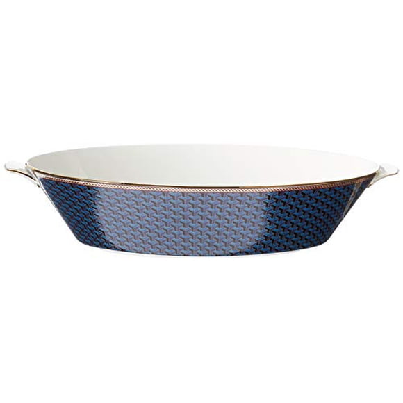 Wedgwood Byzance Oval Serving Bowl- 13.4"