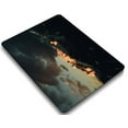 thumbnail image 1 of KSK KAISHEK Compatible MacBook Pro 15" Case 2016 - 2019 Rel. Model A1707 A1990, Plastic Hard Shell Case + Black Keyboard Cover, Sky Series 0876, 1 of 5