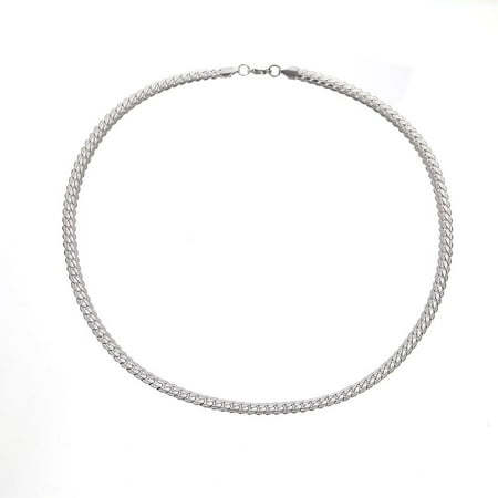 Cool Personality Gift Vintage Clavicle Chain Trendy Female Men Cuban Chain Titanium Steel Necklace Fashion Jewelry Korean Style Necklace 55CM