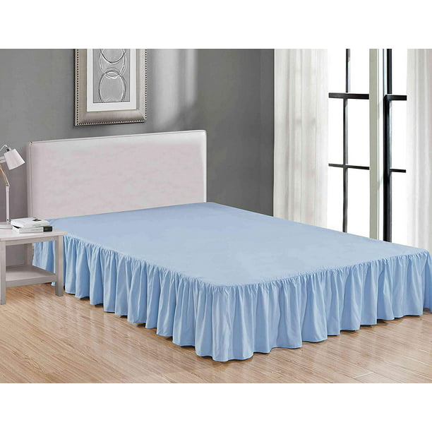 Bed Skirt Twin Blue, Bedskirts For Twin Size Beds
