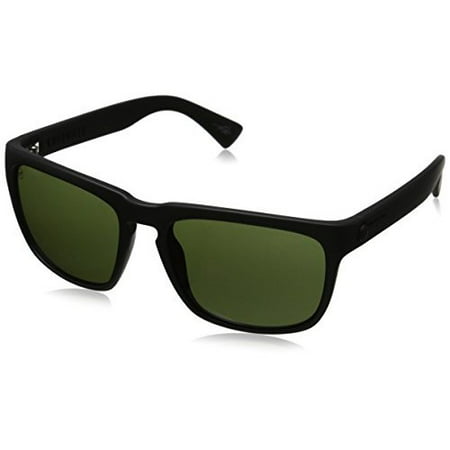 ELECTRIC KNOXVILLE SUNGLASSES Matte Black-Mod Warm Red Silver Chrome EE09050121