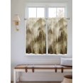 thumbnail image 2 of Brown Mountain Living Room Curtains 2 Panel, Misty Forest Nature Woodland Pine Tree Landscape Cafe Window Treatment, Farmhouse Bedroom Bathroom Kitchen Curtains Drapes 104"x54", 2 of 6