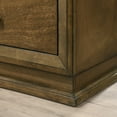 thumbnail image 5 of Furniture of America Daven Modern Wood 2-Drawer Adult Nightstand, Walnut, 5 of 7