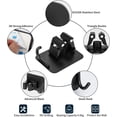 thumbnail image 2 of Juego de 4 soportes para escoba montados en la pared (negro) Soporte para escobas montado en la pared Sin taladrar Soporte autoadhesivo para fregona con ganchos Almacenamiento Cocina Ahorro de espacio, 2 of 5