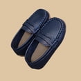 thumbnail image 4 of Negro Plato Vestido Zapatos Niños de las Niñas Cuatro Estaciones Estilo Británico de Color Sólido de un Pie Suave-Suela Mochilas Vestido de Cuero Falso, 4 of 9