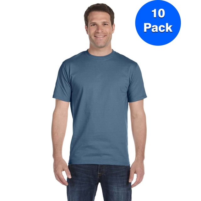 Hanes Unisex Beefy-T T-Shirt - 5180 (Pack Of 10)