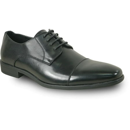 

BRAVO Men Dress Shoe KING-6 Oxford Shoe Black 15(W)