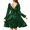 Dark Green, variant on Arshiner Big Girls Trendy Dresses Fall Long Sleeves Tie Back Solid Beach Dress