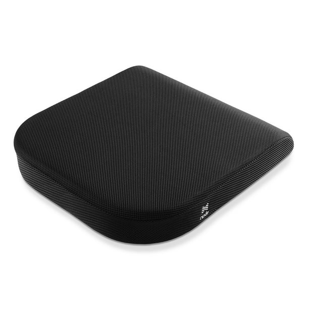 Node Memory Foam Seat Cushion In Black Extra Thick Optimum Comfort