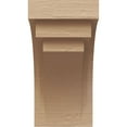 thumbnail image 2 of 10"W x 10"D x 20"H Wide Rockford Rough Cedar Woodgrain TimberThane Corbel, Primed Tan, 2 of 6