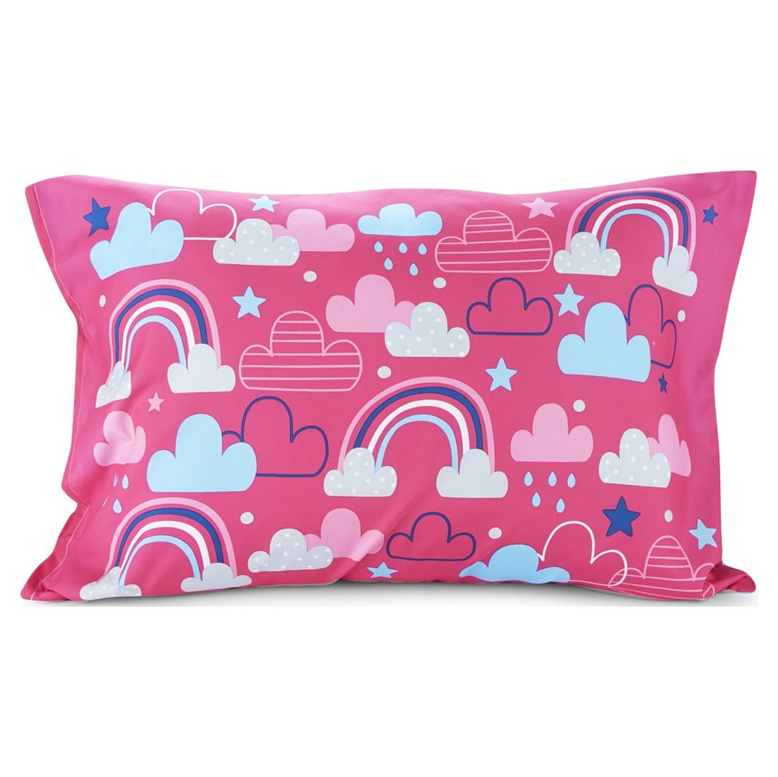 Funhouse My Happy Place Let's Chase Rainbows 4 pc Toddler Bed Set ...