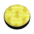 thumbnail image 2 of Kdxio Spare Tire Cover for RV Trailer, Waterproof Wheel Cover,Camper Spare Tire Cover Fit for Rv SUV Truck Travel Trailer -Gold Pineapple, 2 of 8