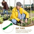 thumbnail image 4 of Uxcell Zip Ties Plastic Cable Ties, Self-Locking Wire Zip Tie Fit for Home Garden Office Workshop Travel Green 12 Inch, 4 of 7