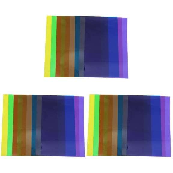 HOMEMAXS 27 Sheets Cello Sheets Cellophane Wraps Cellophane Paper DIY Craft Supplies