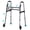 Gray, variant on Naipo Narrow Folding Walker for Seniors 3 in 1 Folding Walker with 5 inches Front Wheels Width Adjustable Compact Standard Walker Support Up to 300lbs