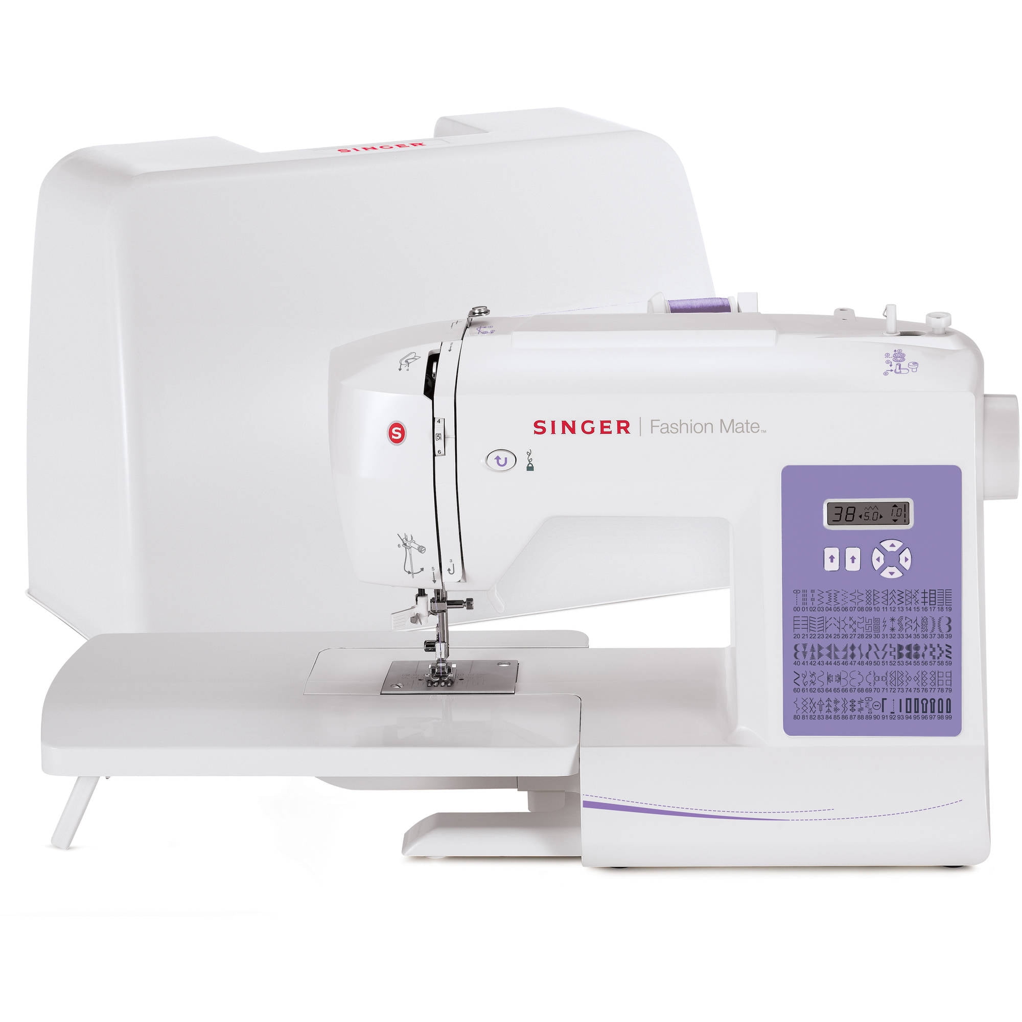 SINGER 5560 Fashion Mate Sewing Machine with Extension Table and Sew