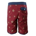 thumbnail image 3 of 3rd & Army Men’s Premium Surf Board Shorts Summer Swimwear Beach Swim Trunks (Red - 3M31WZ026, 30), 3 of 4